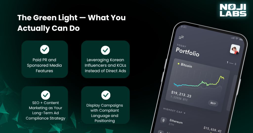 The Green Light — What You Actually Can Do