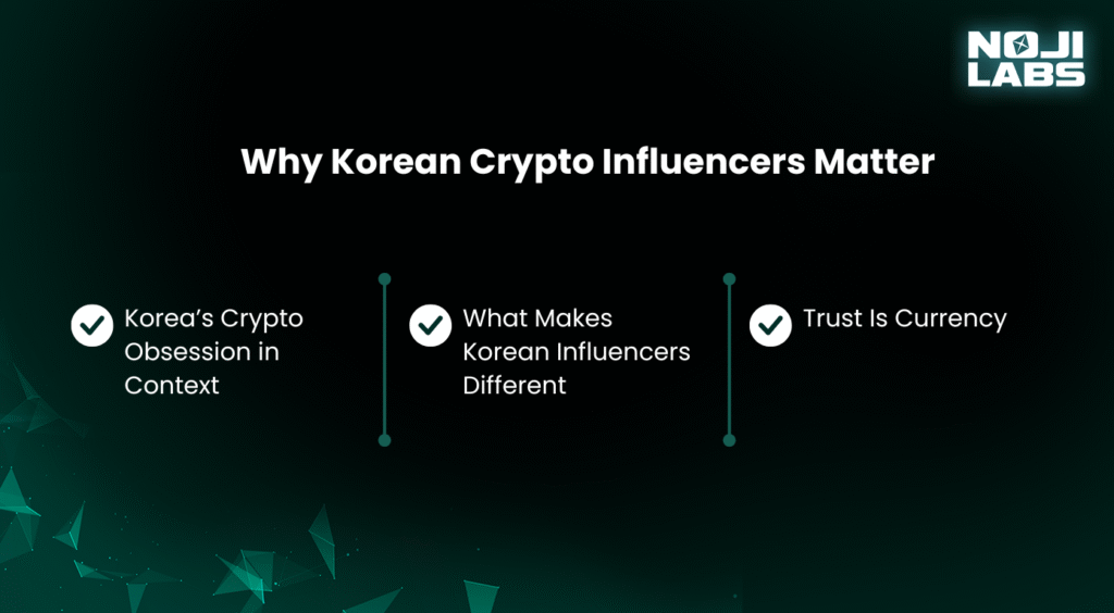Why Korean Crypto Influencers Matter